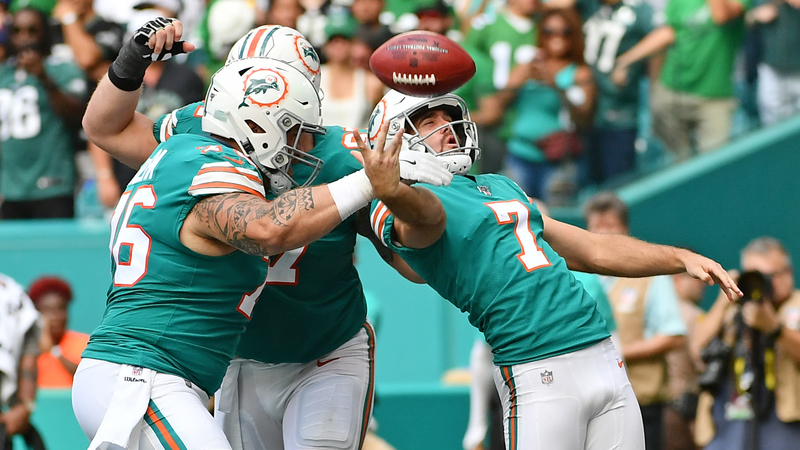 Miami Dolphins Kicker Jason Sanders