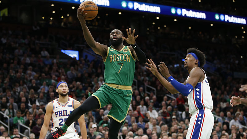 Boston Celtics guard Jaylen Brown