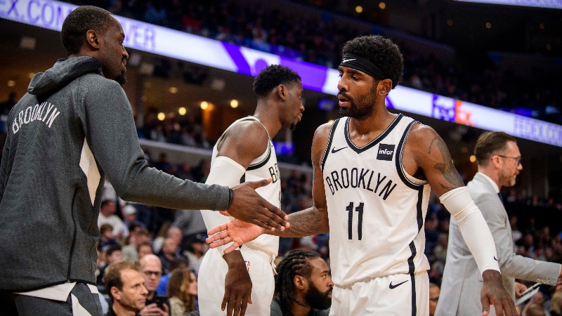 Brooklyn Nets guard Kyrie Irving (11)