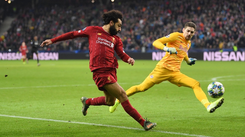 Liverpool forward Mohamed Salah