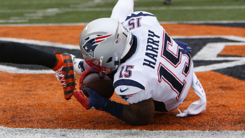 New England Patriots wide receiver N'Keal Harry