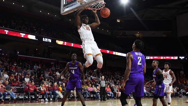 Southern California Trojans forward Onyeka Okongwu (21)