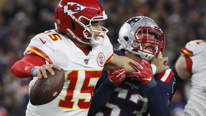 Kansas City Chiefs quarterback Patrick Mahomes