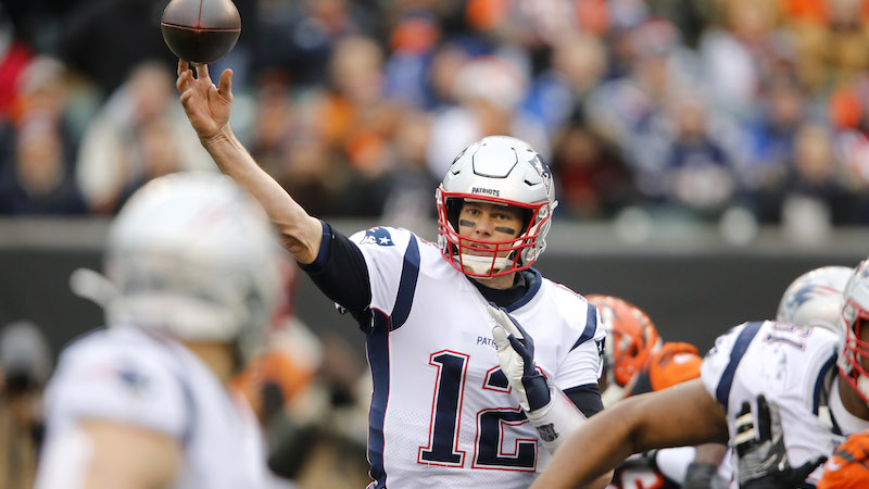Patriots quarterback Tom Brady
