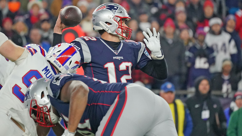 Patriots quarterback Tom Brady