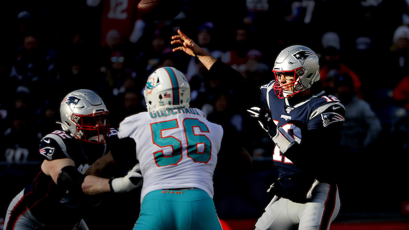 Patriots quarterback Tom Brady