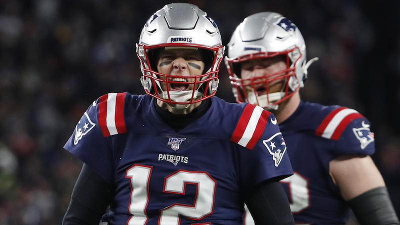 Patriots quarterback Tom Brady