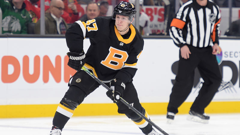 Boston Bruins defenseman Torey Krug