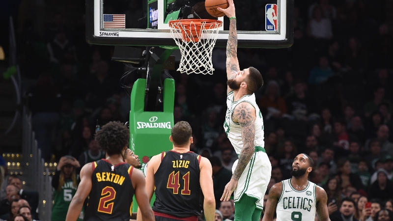 Boston Celtics center Vincent Poirier (77)