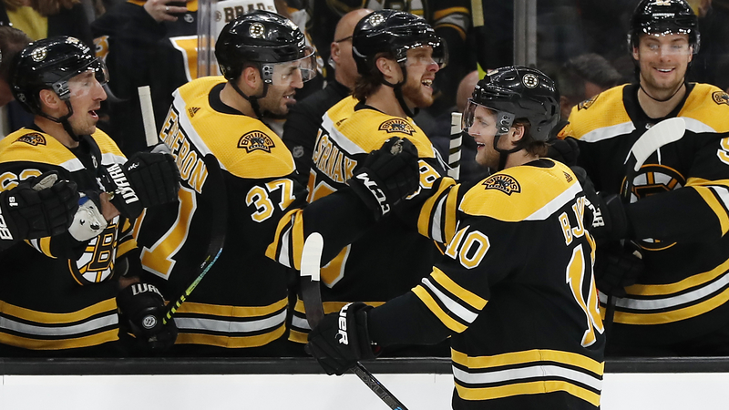 Boston Bruins' Anders Bjork