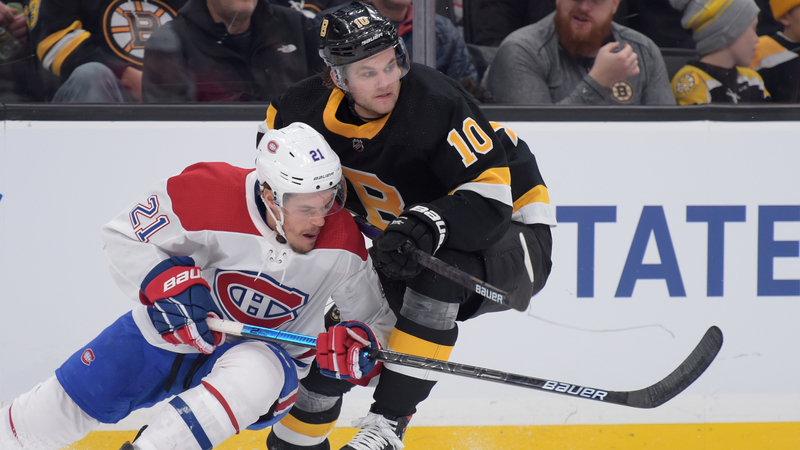 Boston Bruins' Anders Bjork