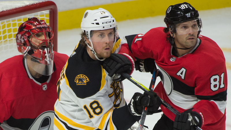 Bruins winger Brett Ritchie