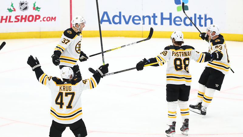 Boston Bruins center Patrice Bergeron