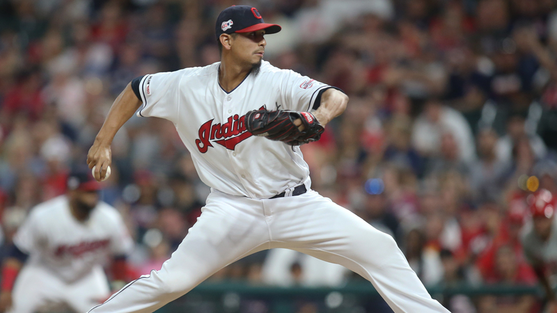 Cleveland Indians' Carlos Carrasco