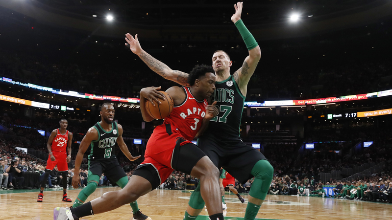 Celtics center Daniel Theis