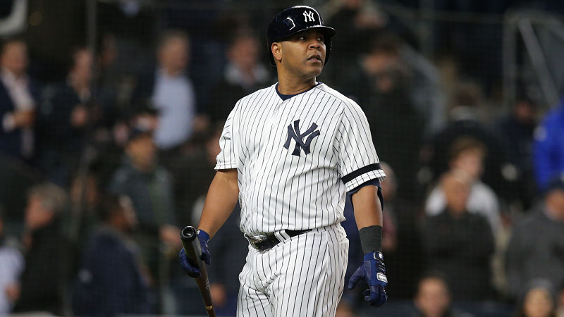 New York Yankees designated hitter Edwin Encarnacion