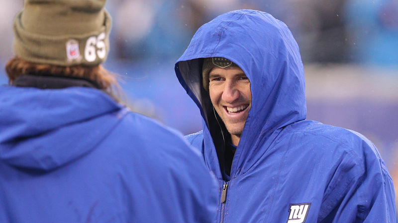 New York Giants quarterback Eli Manning