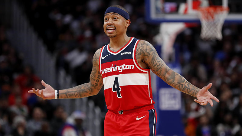Washington Wizards guard Isaiah Thomas
