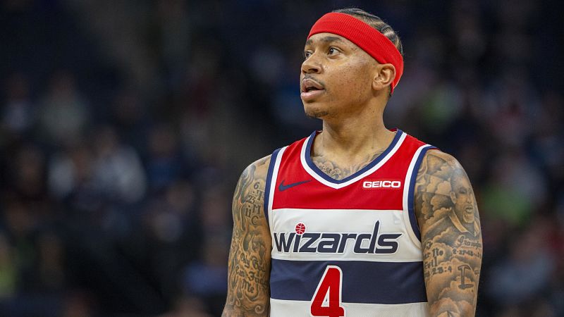 Washington Wizards guard Isaiah Thomas