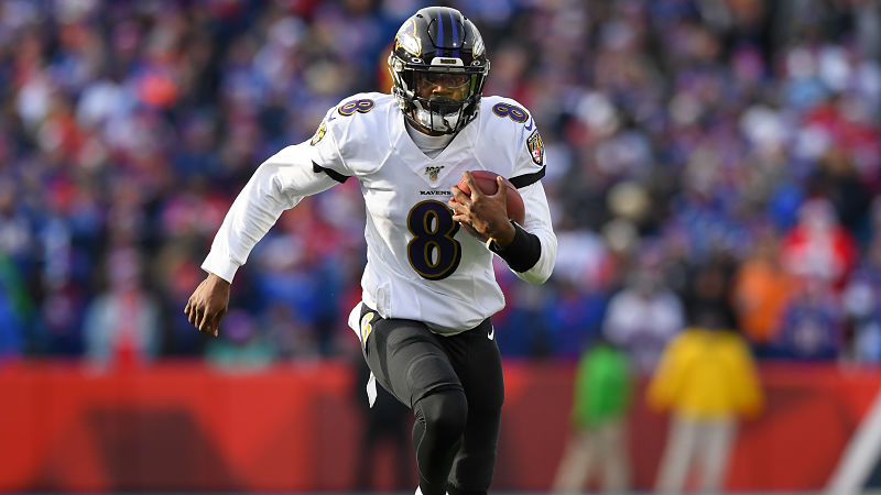 Baltimore Ravens quarterback Lamar Jackson