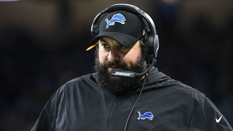 Detroit Lions head coach Matt Patricia