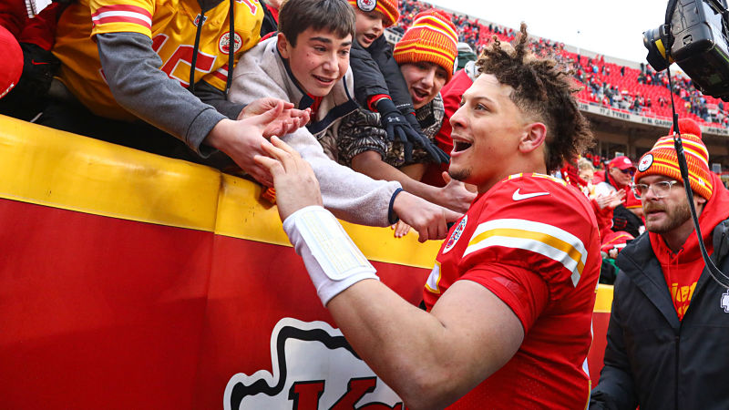 Kansas City Chiefs quarterback Patrick Mahomes