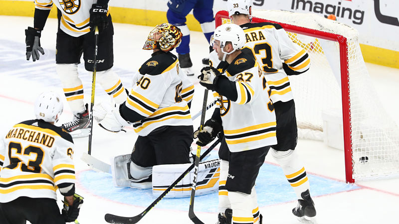 Boston Bruins goaltender Tuukka Rask