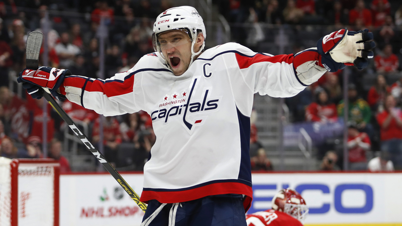 Washington Capitals Left Wing Alex Ovechkin