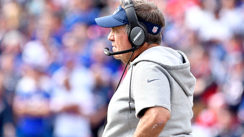 New England Patriots head coach Bill Belichick