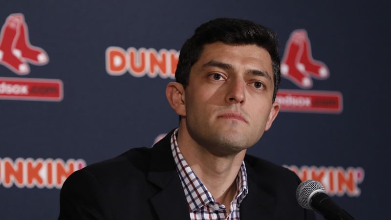 Boston Red Sox chief baseball officer Chaim Bloom