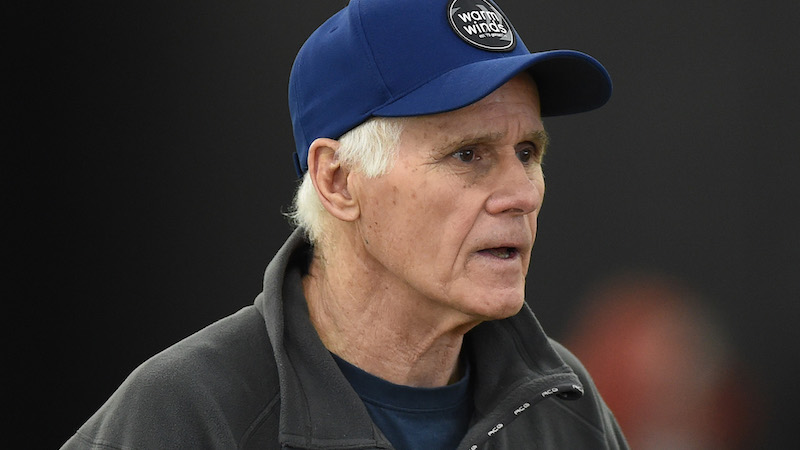 Retired Patriots offensive line coach Dante Scarnecchia