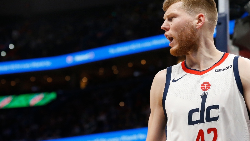 Washington Wizards forward Davis Bertans