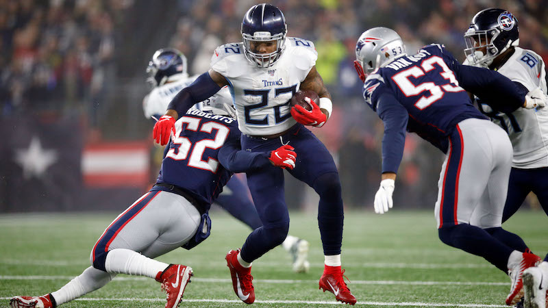 Titans running back Derrick Henry