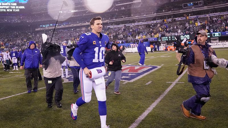 New York Giants quarterback Eli Manning