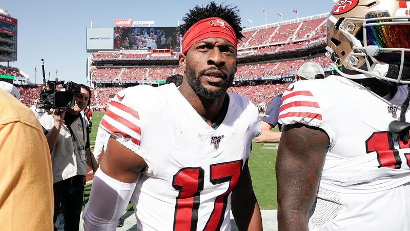 San Francisco 49ers wide receiver Emmanuel Sanders