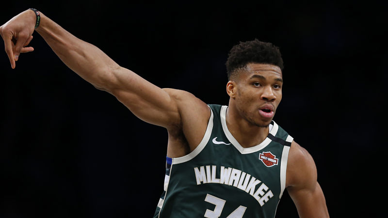 Milwaukee Bucks forward Giannis Antetokounmpo