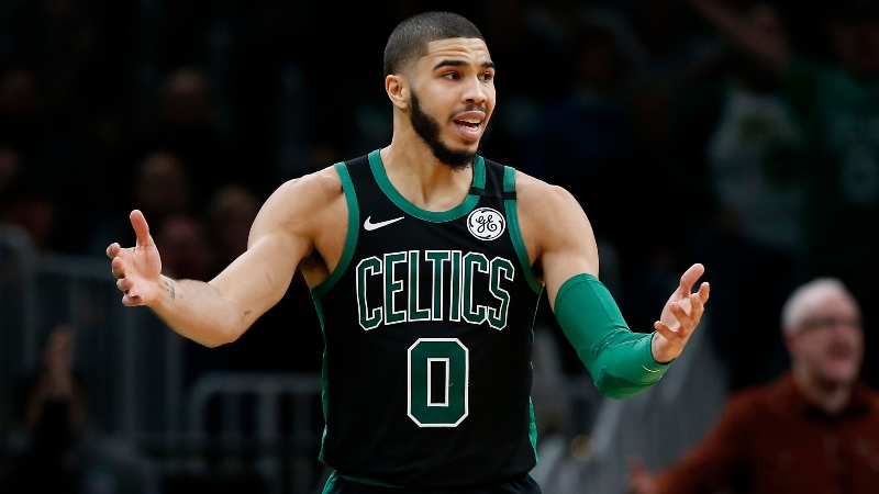 Boston Celtics forward Jayson Tatum