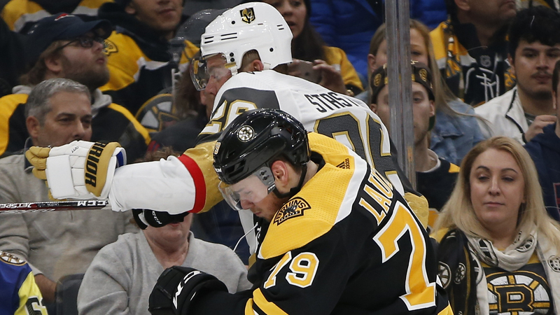 Boston Bruins Defenseman Jeremy Lauzon