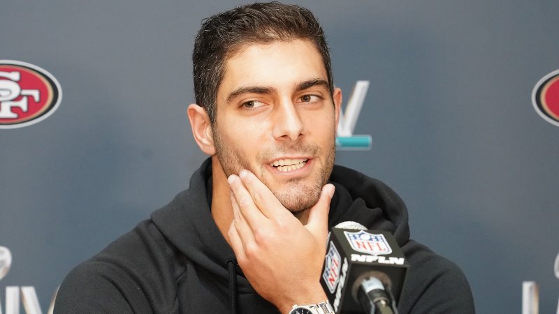 San Francisco quarterback Jimmy Garoppolo