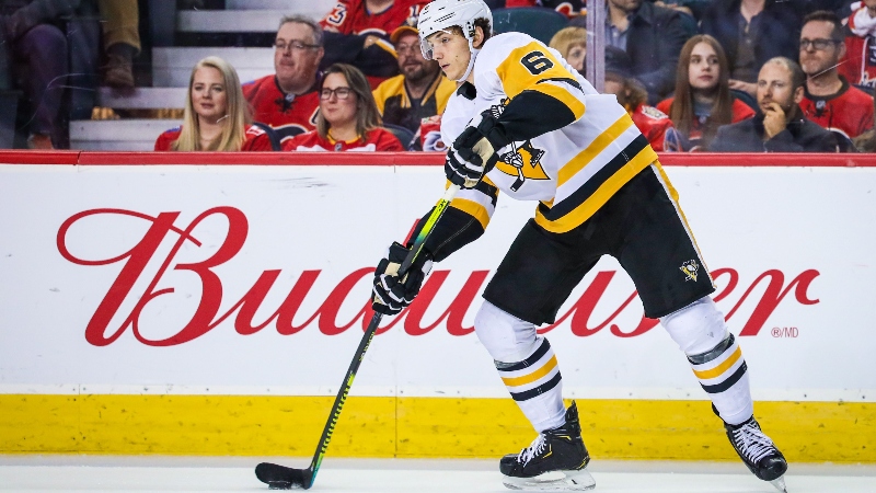 Pittsburgh Penguins defenseman John Marino