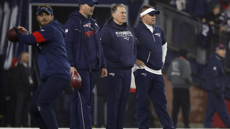 Patriots offensive coordinator Josh McDaniels