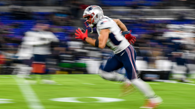 Patriots wide receiver Julian Edelman