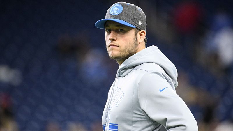 Detroit Lions quarterback Matthew Stafford