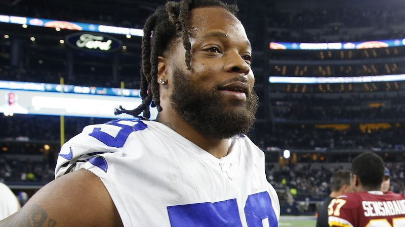 Cowboys defensive end Michael Bennett