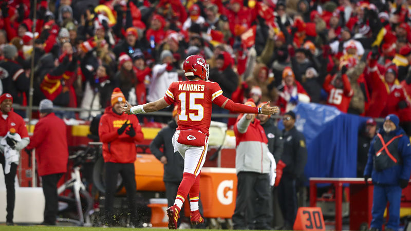 Kansas City Chiefs quarterback Patrick Mahomes