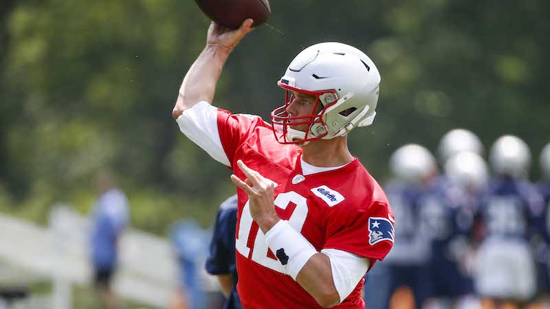 Patriots quarterback Tom Brady