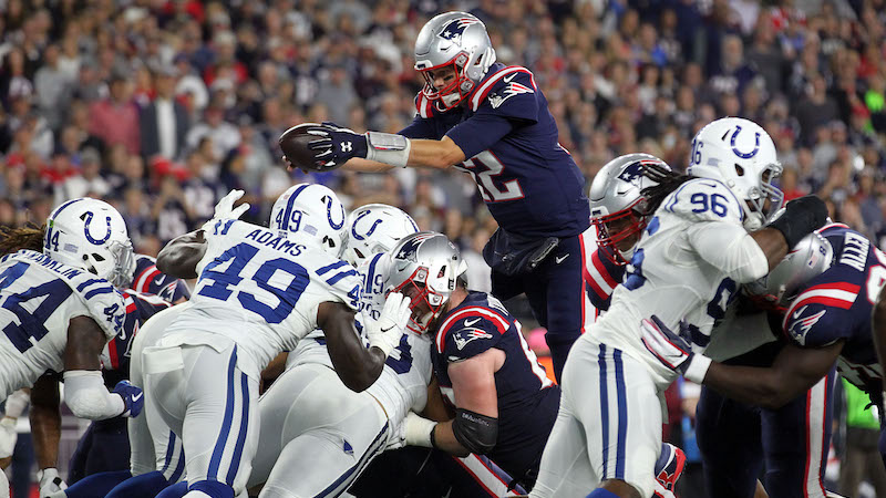Patriots quarterback Tom Brady