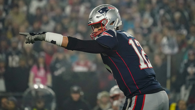 Patriots quarterback Tom Brady