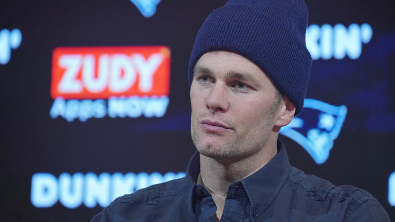 New England Patriots quarterback Tom Brady