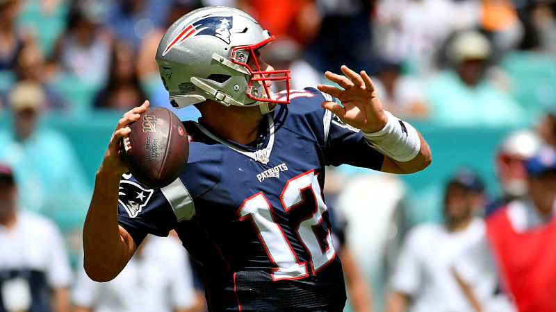 New England Patriots quarterback Tom Brady